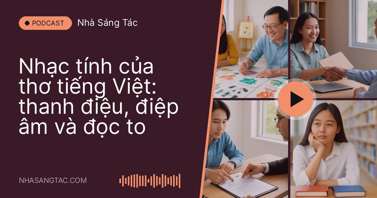 Người phụ nữ đọc thơ cho nhóm bạn nghe trong quán cà phê sân vườn ở Sài Gòn